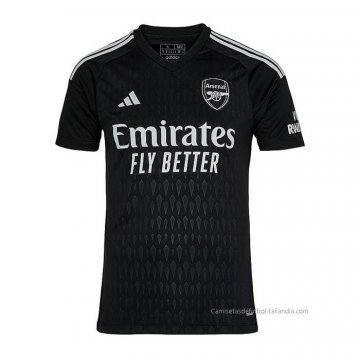 Camiseta Arsenal Portero 2023-2024 Negro Camiseta Arsenal Portero 2023-2024 Negro
