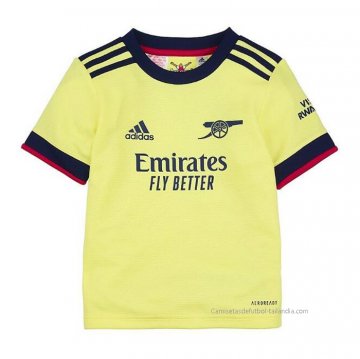 2ª Camiseta Arsenal Nino 2021-2022