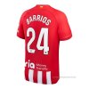 1ª Camiseta Atletico Madrid Jugador Barrios 2023-2024 1ª Camiseta Atletico Madrid Jugador Barrios 2023-2024