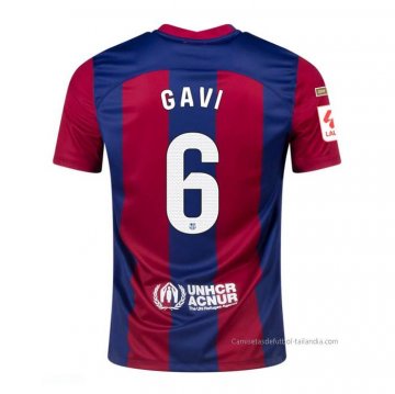 1ª Camiseta Barcelona Jugador Gavi 2023-2024 1ª Camiseta Barcelona Jugador Gavi 2023-2024