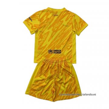 1ª Camiseta Barcelona Portero Nino 2024-2025