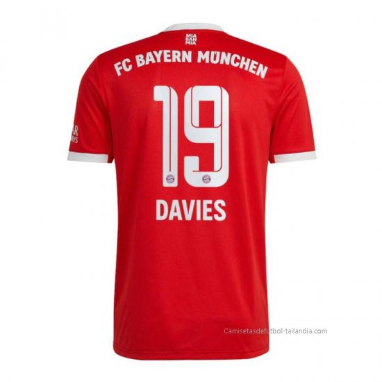 1ª Camiseta Bayern Munich Jugador Davies 2022-2023 - Haga un click en la imagen para cerrar