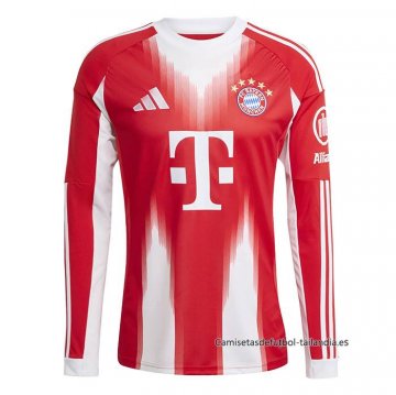 1ª Camiseta Bayern Munich Manga Larga 2025-2026 1ª Camiseta Bayern Munich Manga Larga 2025-2026
