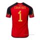 1ª Camiseta Belgica Jugador Courtois 2022