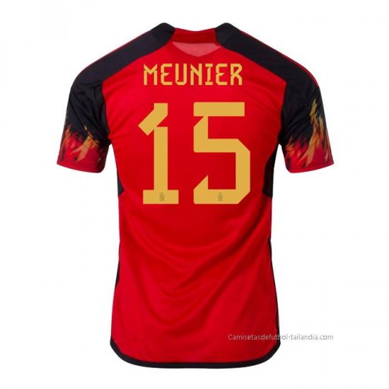 1ª Camiseta Belgica Jugador Meunier 2022 - Haga un click en la imagen para cerrar