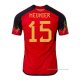 1ª Camiseta Belgica Jugador Meunier 2022