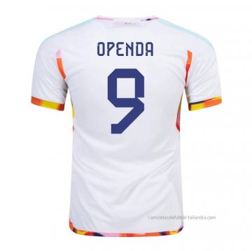 2ª Camiseta Belgica Jugador Openda 2022 2ª Camiseta Belgica Jugador Openda 2022