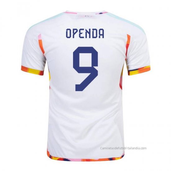 2ª Camiseta Belgica Jugador Openda 2022 - Haga un click en la imagen para cerrar