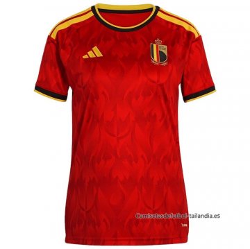 1ª Camiseta Belgica Mujer 2026
