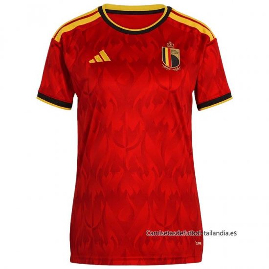 1ª Camiseta Belgica Mujer 2026 - Haga un click en la imagen para cerrar