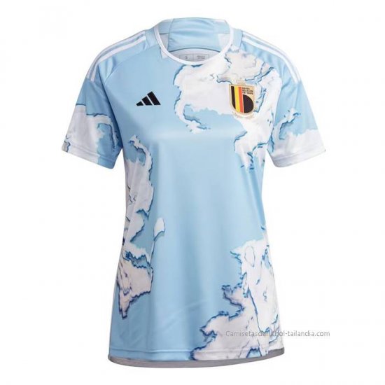 2ª Camiseta Belgica Mujer 2023 - Haga un click en la imagen para cerrar