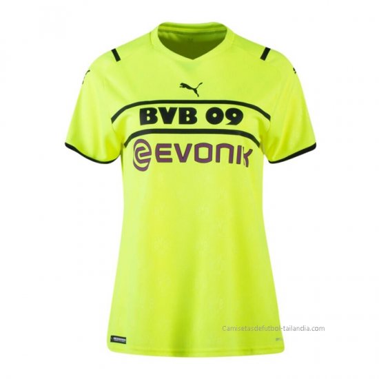 Camiseta Borussia Dortmund Cup Mujer 2021-2022 - Haga un click en la imagen para cerrar