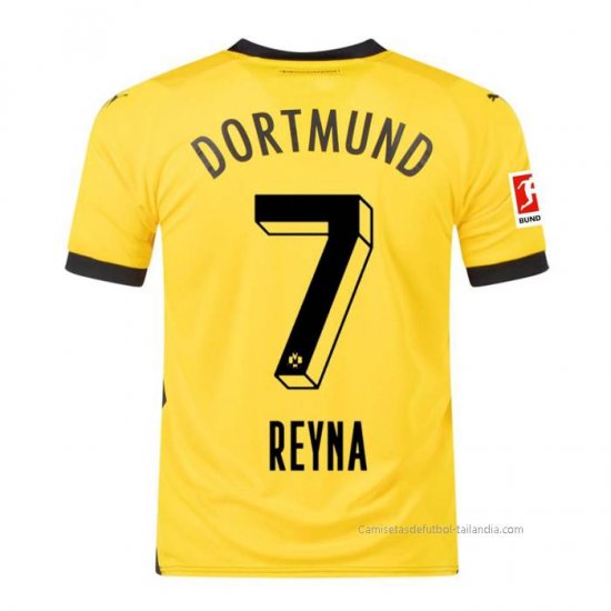 1ª Camiseta Borussia Dortmund Jugador Reyna 2023-2024 - Haga un click en la imagen para cerrar
