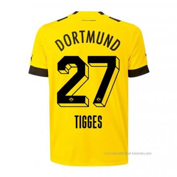 1ª Camiseta Borussia Dortmund Jugador Tigges 2022-2023 1ª Camiseta Borussia Dortmund Jugador Tigges 2022-2023