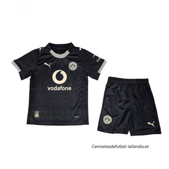 Camiseta Borussia Dortmund Special Nino 2025-2026 Negro - Haga un click en la imagen para cerrar