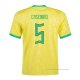 1ª Camiseta Brasil Jugador Casemiro 2022