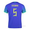 2ª Camiseta Brasil Jugador Casemiro 2022