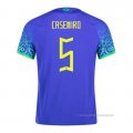 2ª Camiseta Brasil Jugador Casemiro 2022