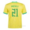 1ª Camiseta Brasil Jugador Martinelli 2022
