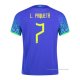 2ª Camiseta Brasil Jugador Paqueta 2022
