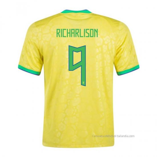 1ª Camiseta Brasil Jugador Richarlison 2022 - Haga un click en la imagen para cerrar