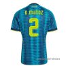2ª Camiseta Colombia Jugador Daniel Munoz 2026