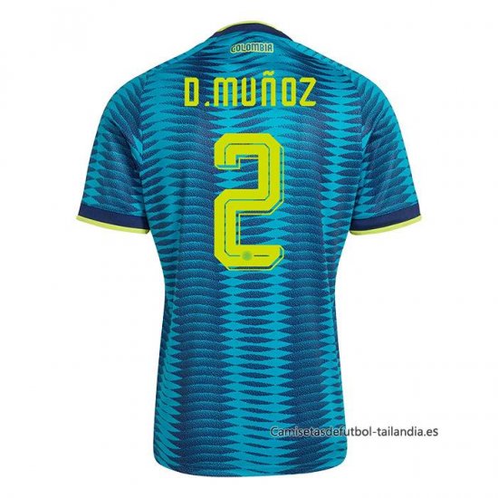 2ª Camiseta Colombia Jugador Daniel Munoz 2026 - Haga un click en la imagen para cerrar