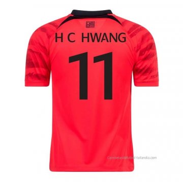 1ª Camiseta Corea del Sur Jugador Hee-Chan Hwang 2022 1ª Camiseta Corea del Sur Jugador Hee-Chan Hwang 2022