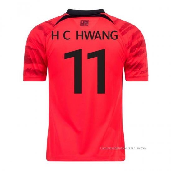 1ª Camiseta Corea del Sur Jugador Hee-Chan Hwang 2022 - Haga un click en la imagen para cerrar