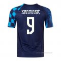 2ª Camiseta Croacia Jugador Kramaric 2022