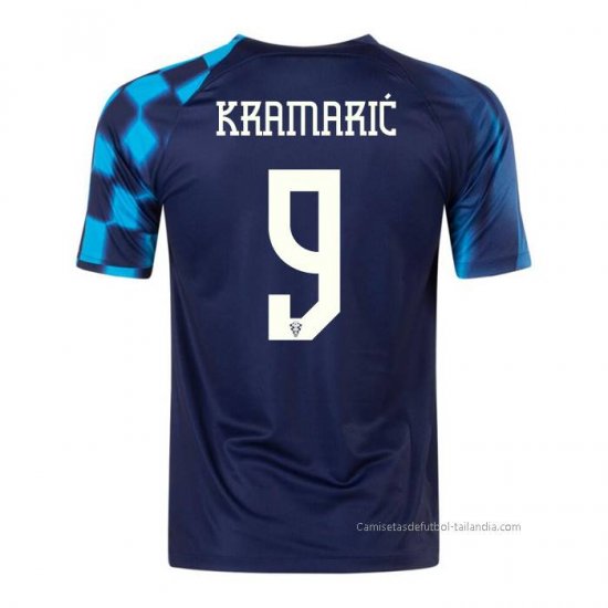 2ª Camiseta Croacia Jugador Kramaric 2022 - Haga un click en la imagen para cerrar