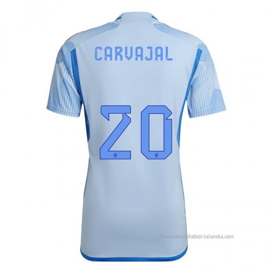 2ª Camiseta Espana Jugador Carvajal 2022 - Haga un click en la imagen para cerrar