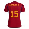 1ª Camiseta Espana Jugador Llorente R. 2022
