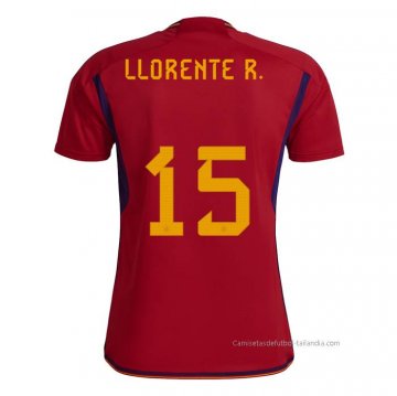 1ª Camiseta Espana Jugador Llorente R. 2022