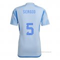 2ª Camiseta Espana Jugador Sergio 2022