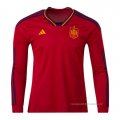 1ª Camiseta Espana Manga Larga 2022