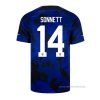 2ª Camiseta Estados Unidos Jugador Sonnett 2022