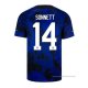 2ª Camiseta Estados Unidos Jugador Sonnett 2022