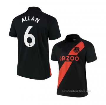 2ª Camiseta Everton Jugador Allan 2021-2022 2ª Camiseta Everton Jugador Allan 2021-2022