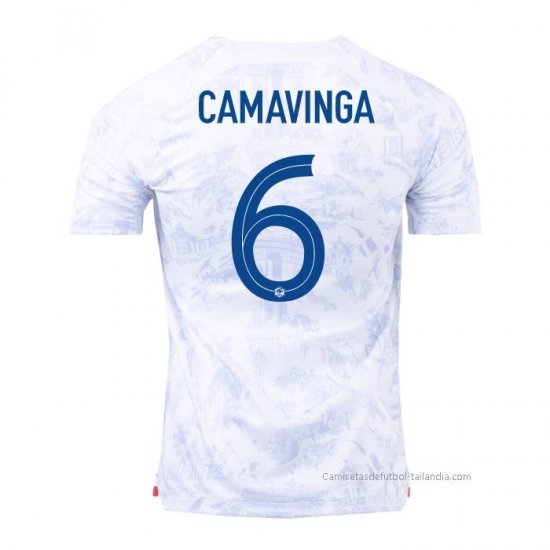 2ª Camiseta Francia Jugador Camavinga 2022 - Haga un click en la imagen para cerrar