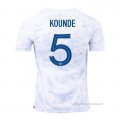 2ª Camiseta Francia Jugador Kounde 2022