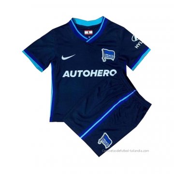 2ª Camiseta Hertha BSC Nino 2021-2022 2ª Camiseta Hertha BSC Nino 2021-2022