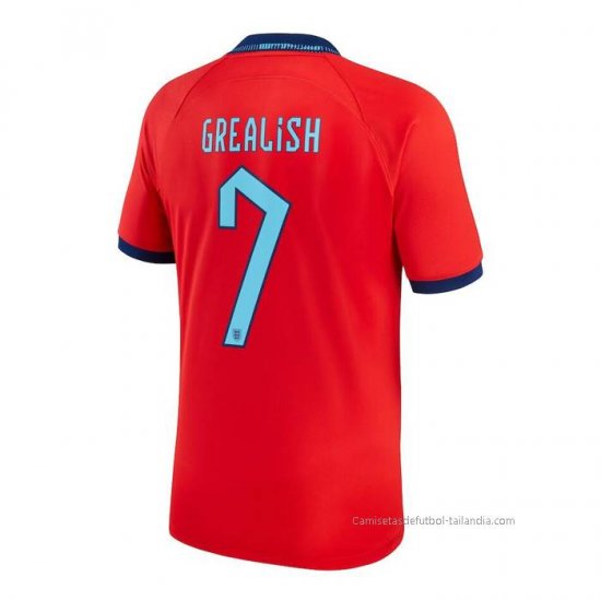 2ª Camiseta Inglaterra Jugador Grealish 2022 - Haga un click en la imagen para cerrar