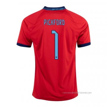 2ª Camiseta Inglaterra Jugador Pickford 2022 2ª Camiseta Inglaterra Jugador Pickford 2022