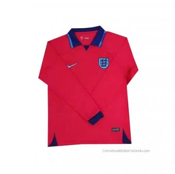 2ª Camiseta Inglaterra Manga Larga 2022 2ª Camiseta Inglaterra Manga Larga 2022
