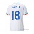 2ª Camiseta Italia Jugador Barella 2022