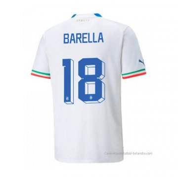 2ª Camiseta Italia Jugador Barella 2022 2ª Camiseta Italia Jugador Barella 2022