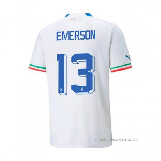 2ª Camiseta Italia Jugador Emerson 2022 - Haga un click en la imagen para cerrar
