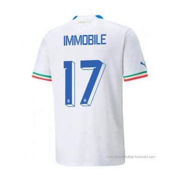 2ª Camiseta Italia Jugador Immobile 2022 2ª Camiseta Italia Jugador Immobile 2022