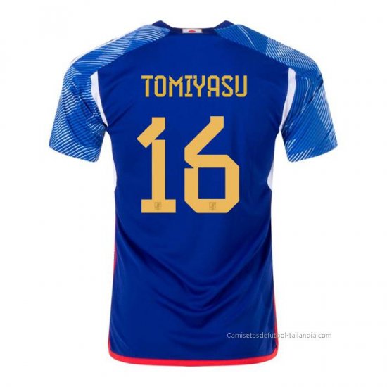 1ª Camiseta Japon Jugador Tomiyasu 2022 - Haga un click en la imagen para cerrar